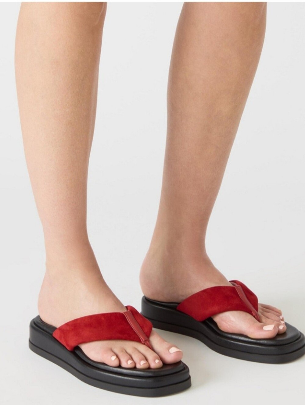 Women's Bella Flatform Slip-On Thong Sandals